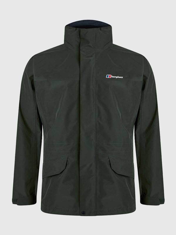 Chaqueta larga impermeable Cornice...