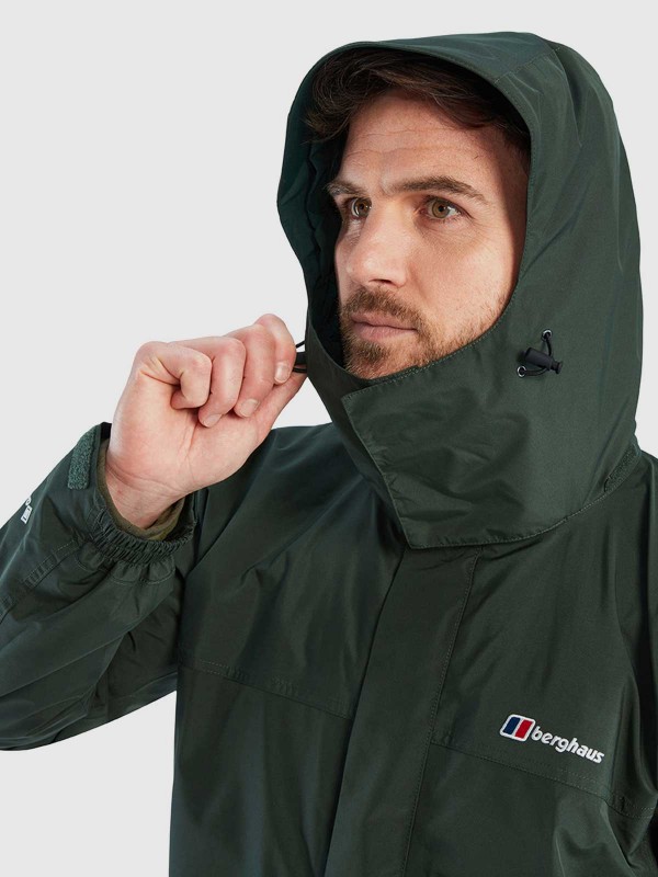 Chaqueta larga impermeable Cornice...