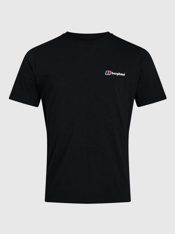 Camiseta con logo delantero y trasero