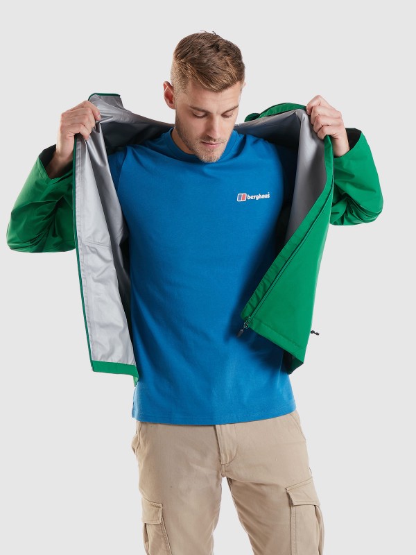 Camiseta con logo delantero y trasero