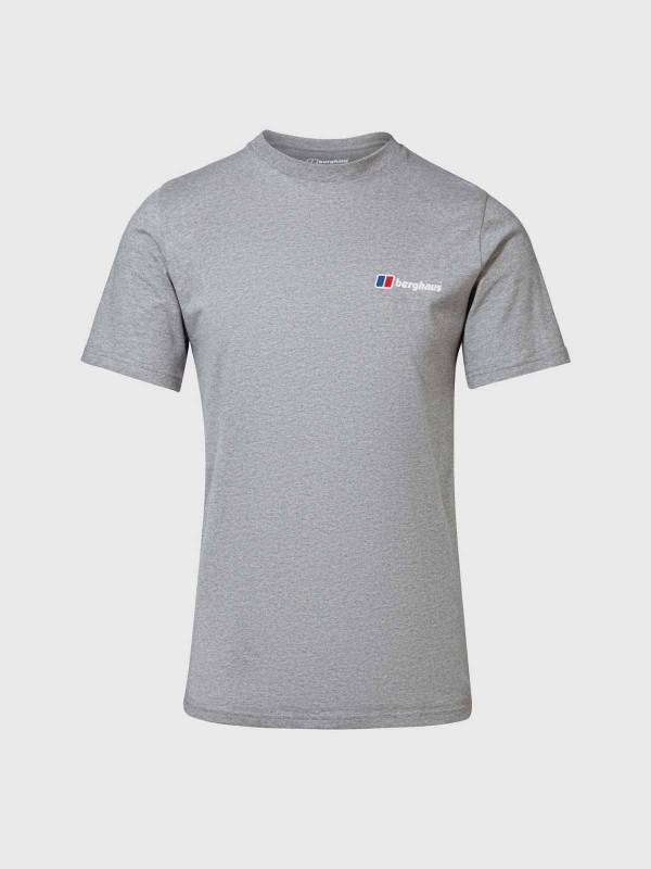 Camiseta con logo delantero y trasero