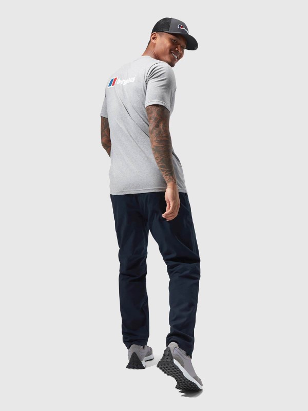 Camiseta con logo delantero y trasero