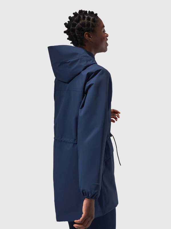 Chaqueta impermeable con capucha...