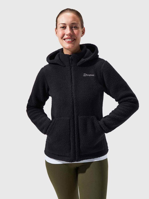 Chaqueta polar con capucha Darria