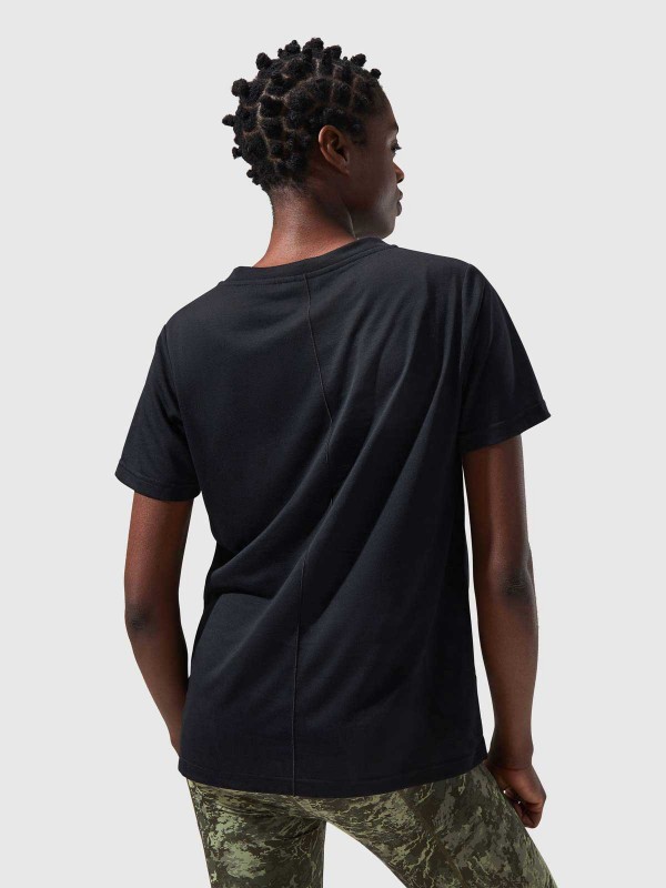 Camiseta técnica relajada de manga corta