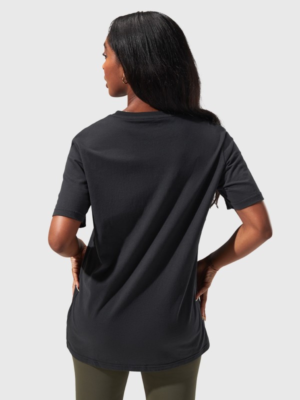 Camiseta de manga corta Boyfriend Logo Camiseta de manga corta Boyfriend Logo