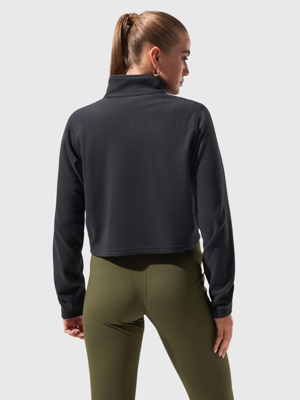 Forro polar URB Prism Cropped Half Zip