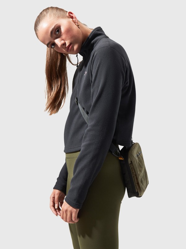 Forro polar URB Prism Cropped Half Zip