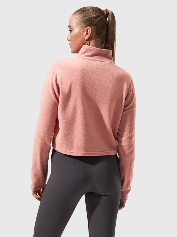 Forro polar URB Prism Cropped Half Zip