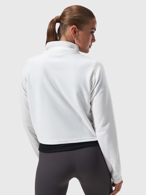 Forro polar URB Prism Cropped Half Zip