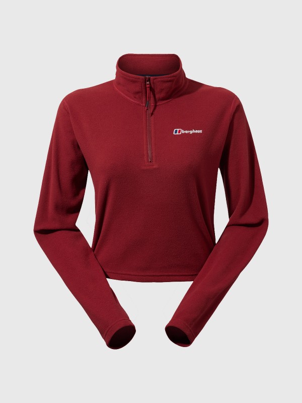 Forro polar URB Prism Cropped Half Zip