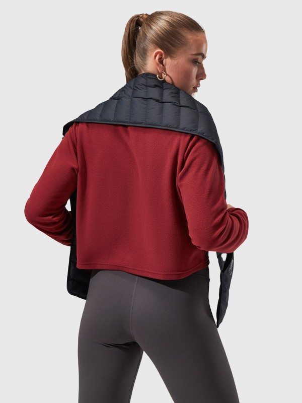 Forro polar URB Prism Cropped Half Zip