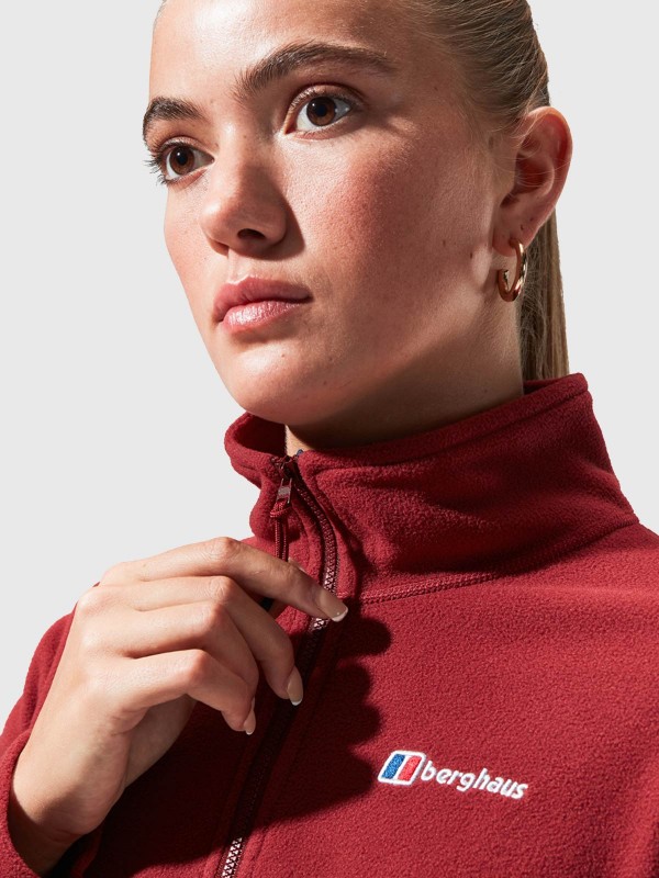 Forro polar URB Prism Cropped Half Zip