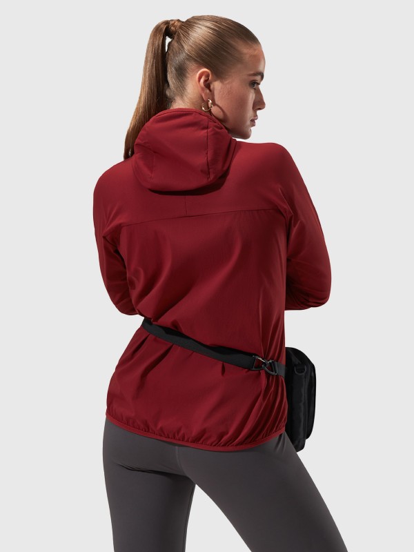 Chaqueta con capucha y cremallera URB...