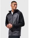 GREY PINSTRIPE/JET B