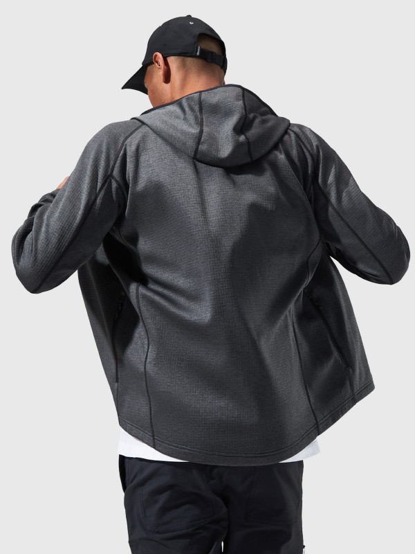 Chaqueta polar con capucha URB...