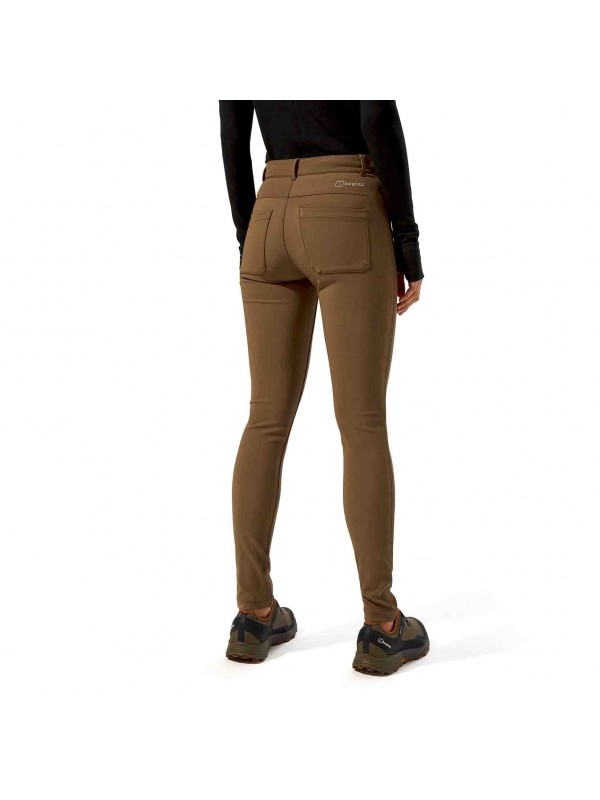 Pantalón ajustado elástico para mujer...